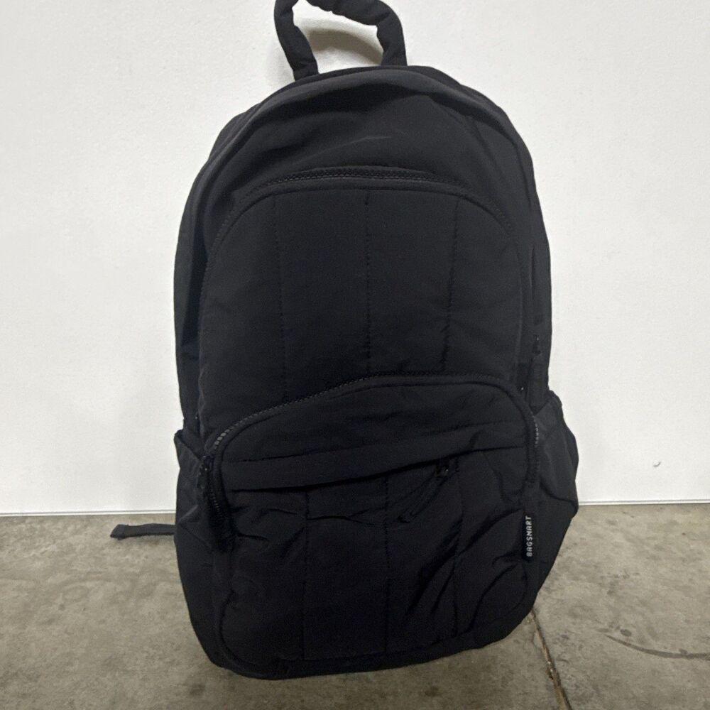 BAGSMART puffy travel backpack - black